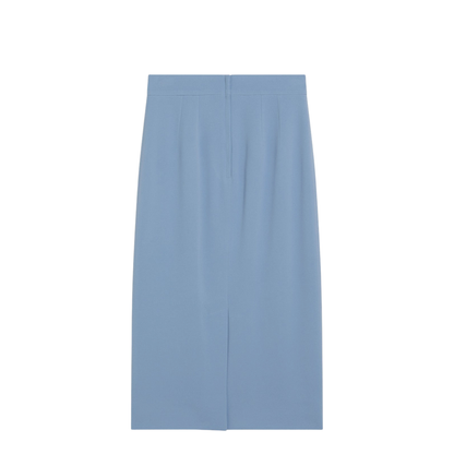 MAYFEYR - Dolce & Gabbana - Light Blue Stretch Cady Skirt - F4CS8TFUAE5B0276