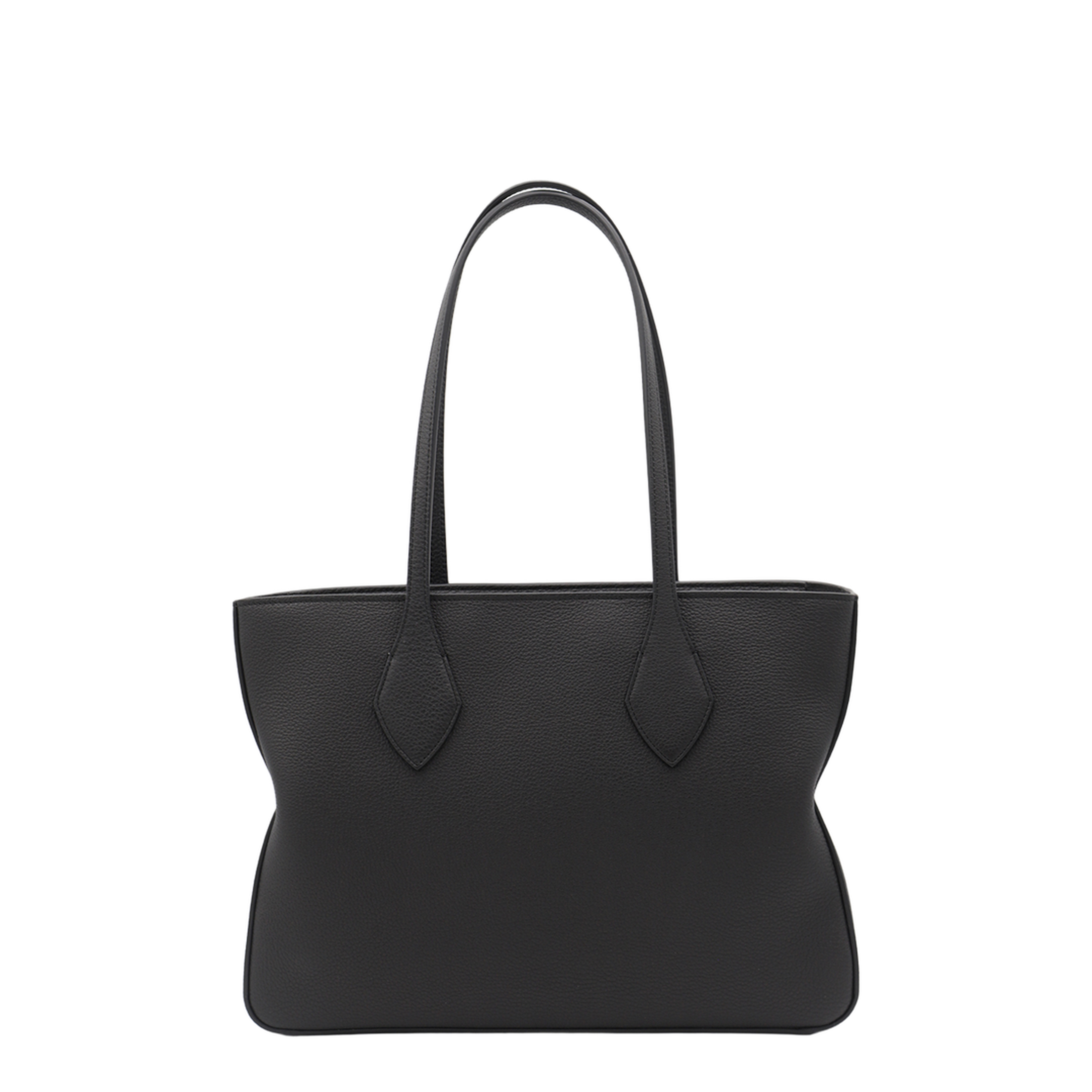 Ferragamo Black Leather Tote Bag