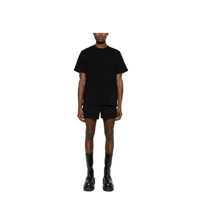 Cotton T-Shirt in Black