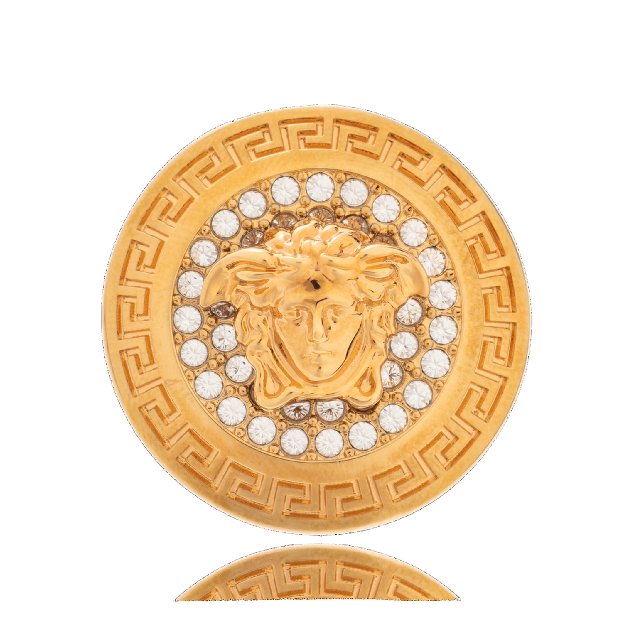 Crystal Medusa Earrings