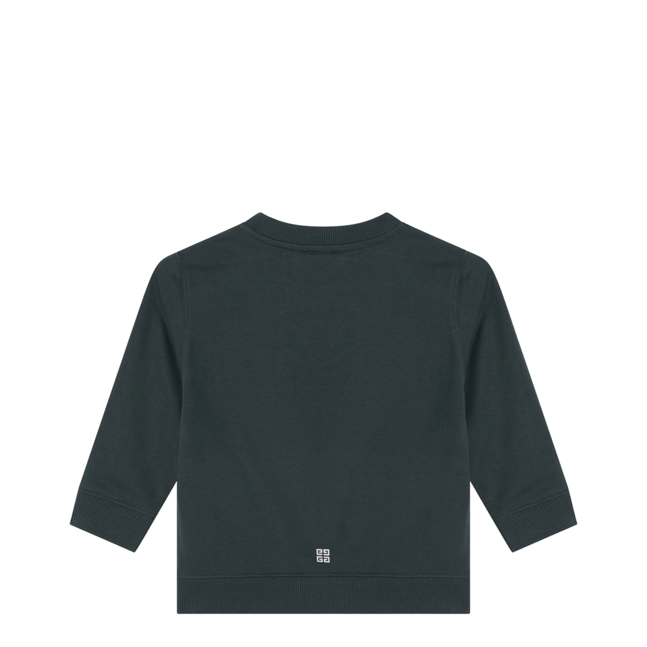 Dark Green Sweatshirt with Logo