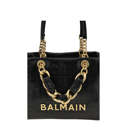 MAYFEYR - Balmain - Small Cabas 1945 Tote Bag - HN1FD871LETF