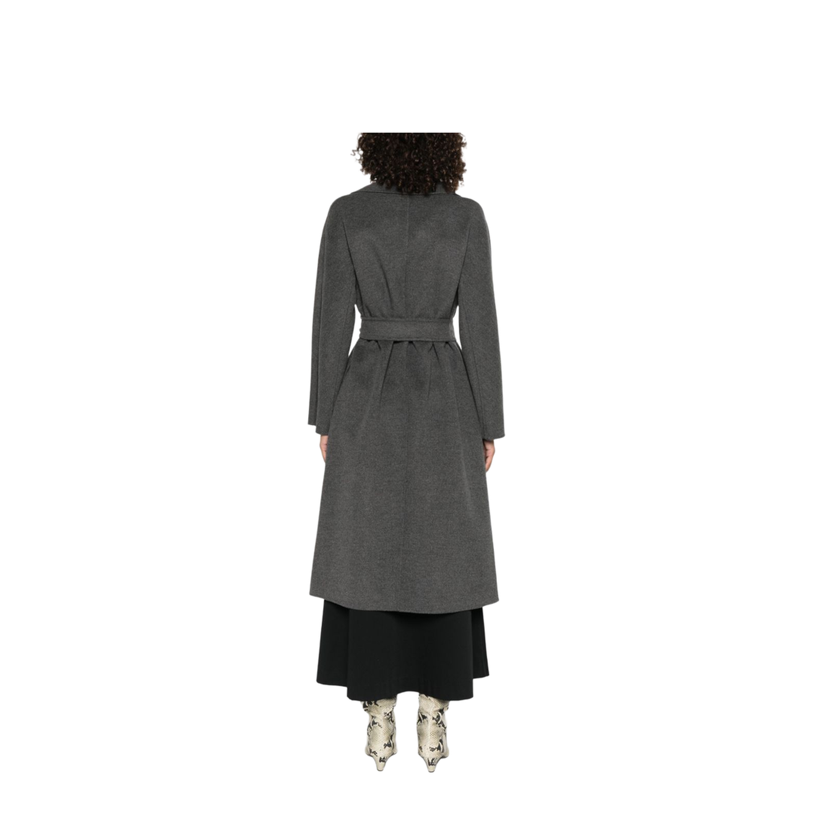 Wool Coat in Gray