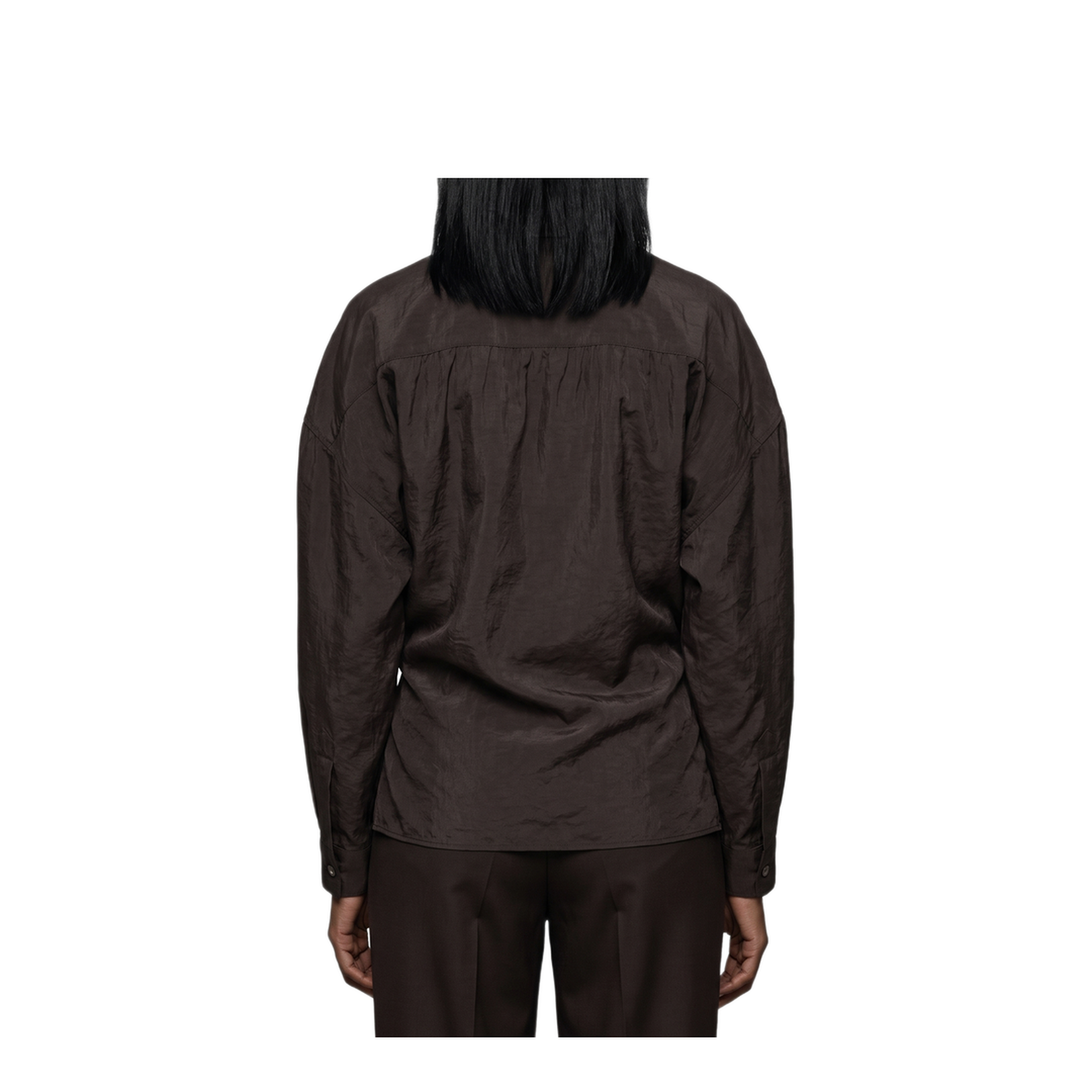 MAYFEYR - Lemaire - Licorice Straight Collar Twisted Shirt - SH1141LF1308BR532