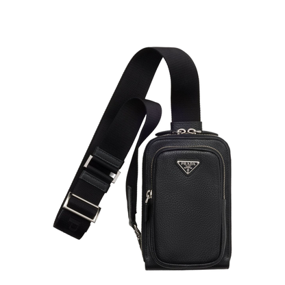 Black Leather Phone Case