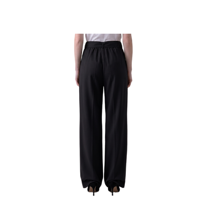 MAYFEYR - Max Mara - Editto Wool Trousers With Belt - 262113625160010204004
