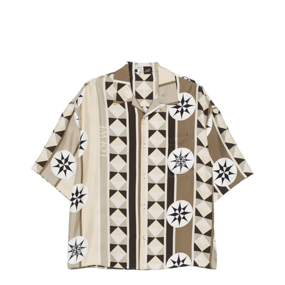 Short Sleeve Shirt in Silk Multicolor