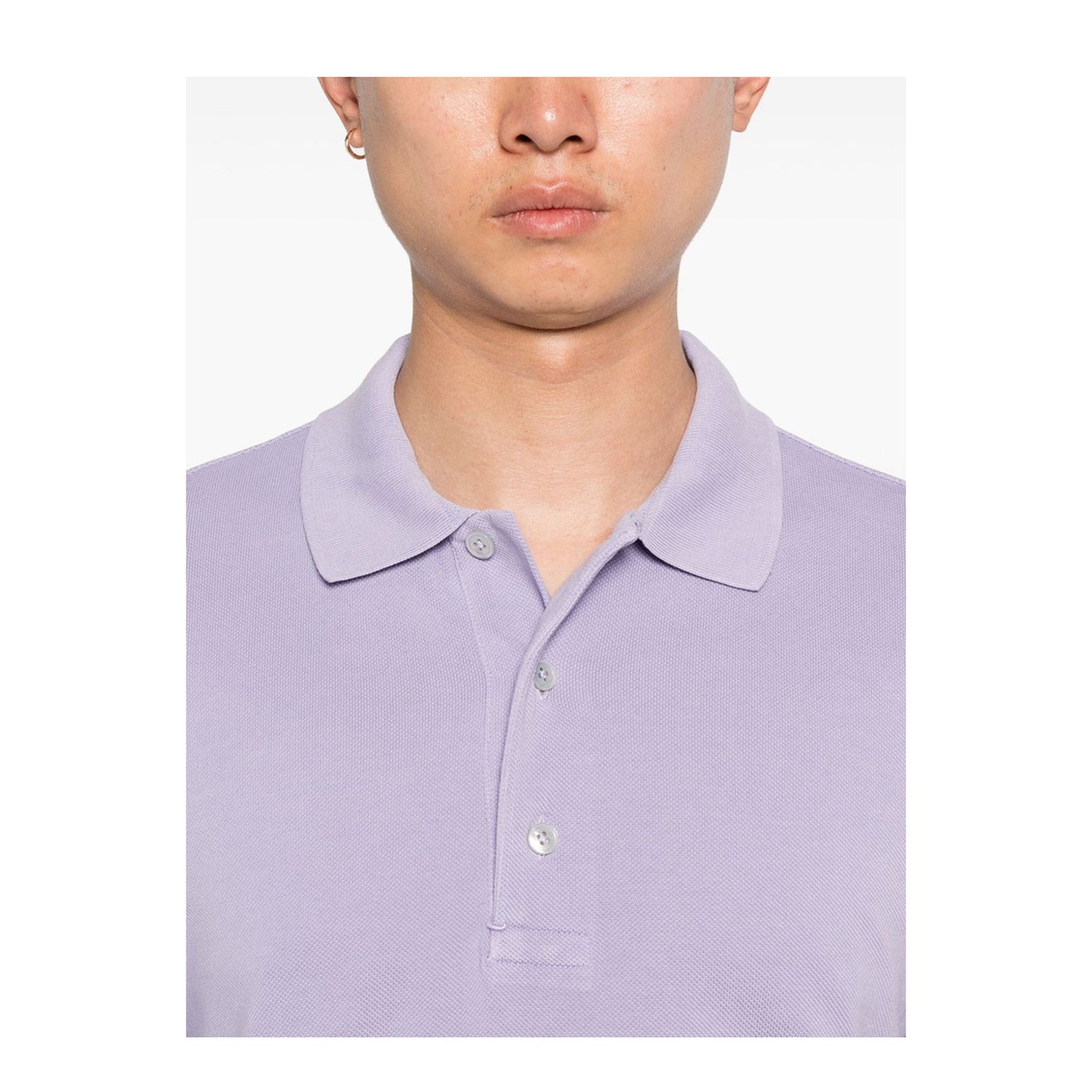 Lyocell Piquet Polo Shirt