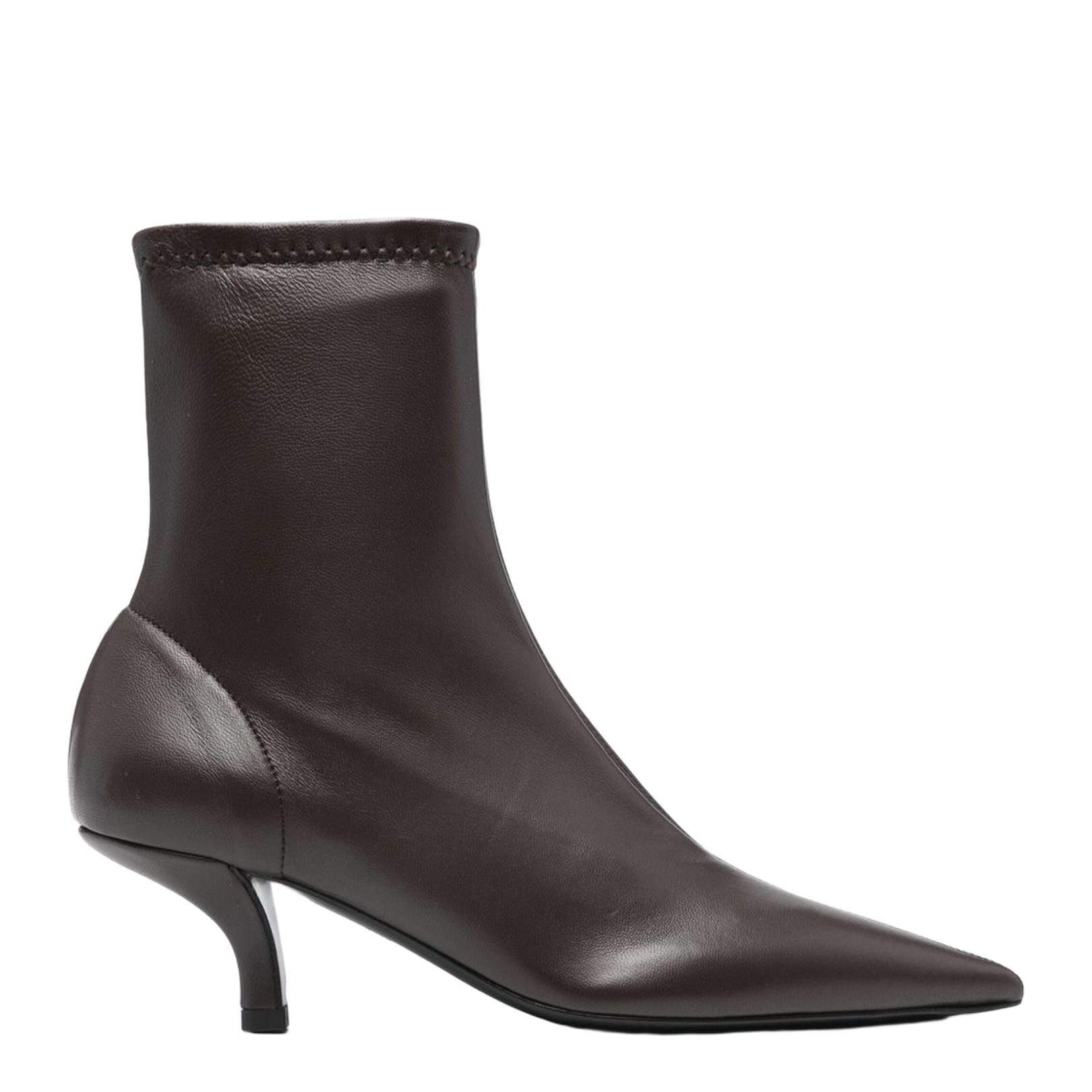 Leather Heel Boots