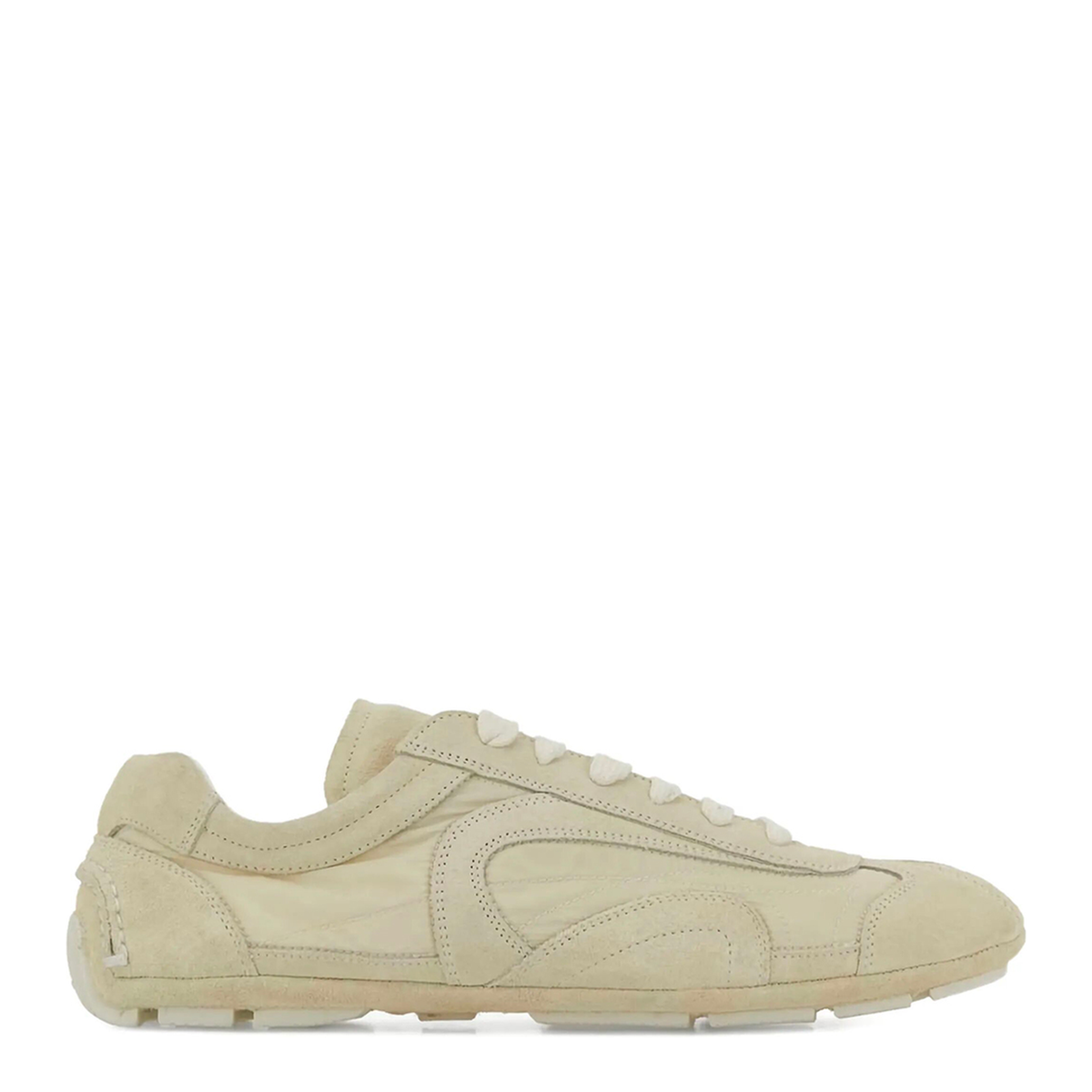 MAYFEYR - Prada - Montecarlo Re-Edition 2025 Nylon And Suede Sneakers - 4E1165FG001D7RF0304