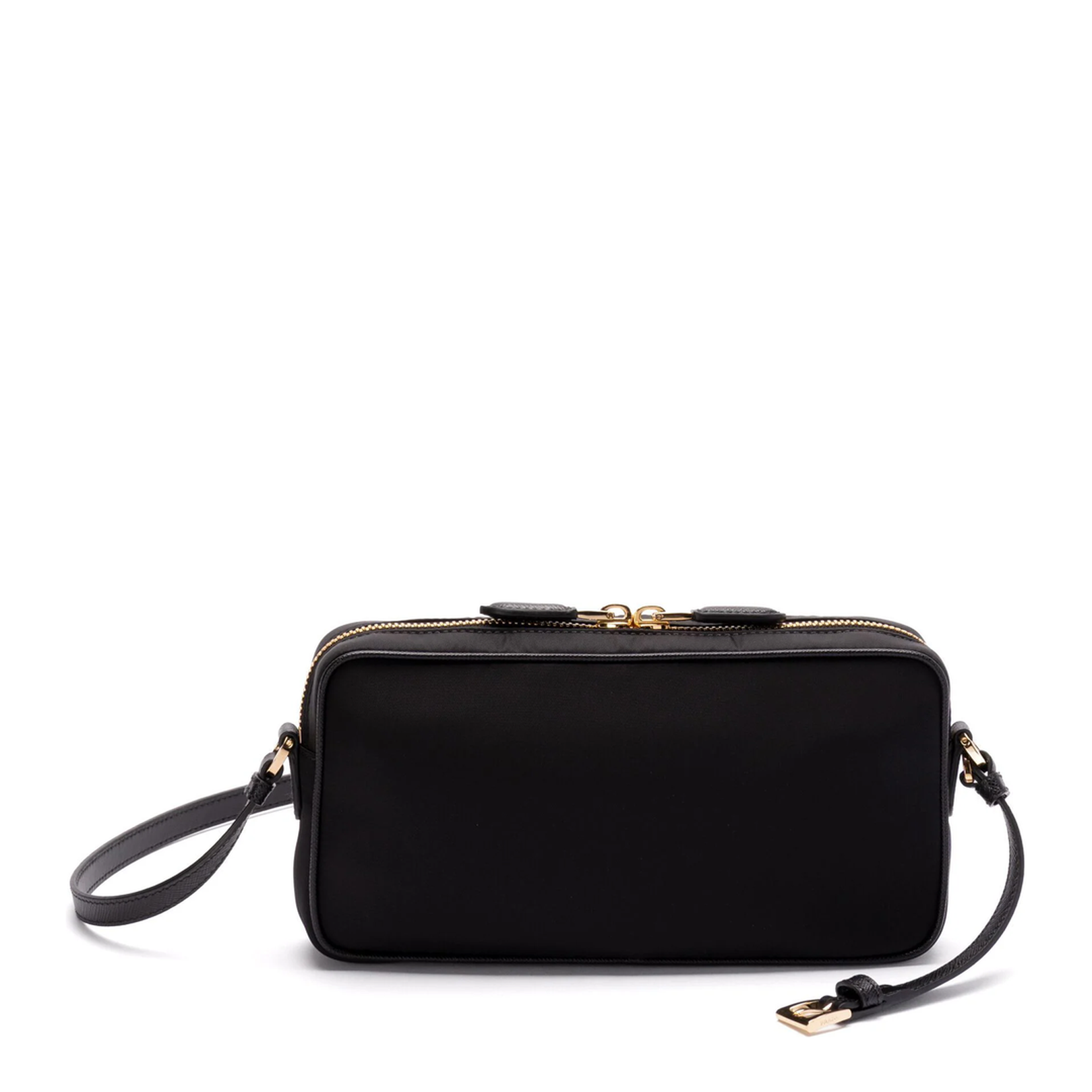 Enamel Triangle Crossbody Bag