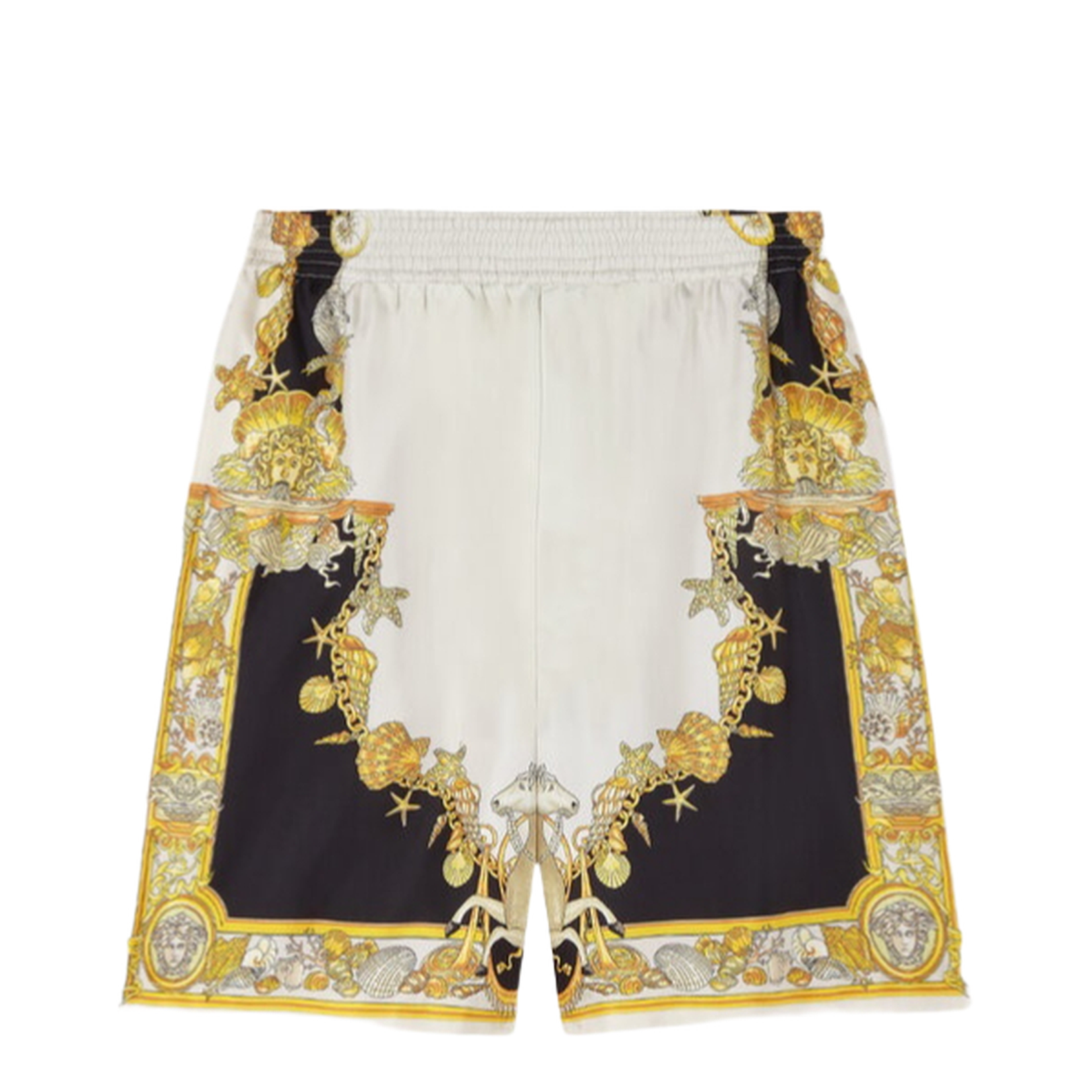 Coral Theatre Print Bermuda Shorts