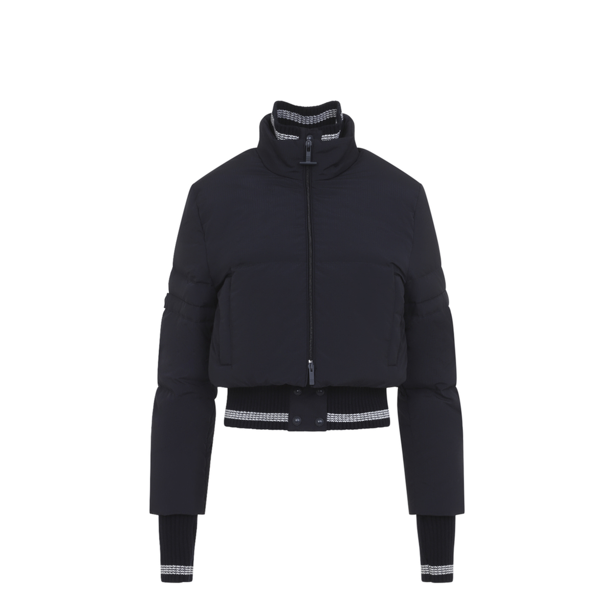 MAYFEYR - Thom Browne - Cropped Downfilled Front Zip Jacket - FOR130XF1095415