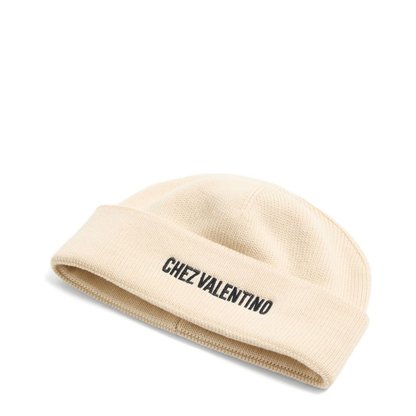 Cotton Wool Beanie Beige