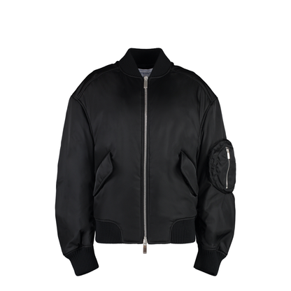 Nylon Bomber Jacket