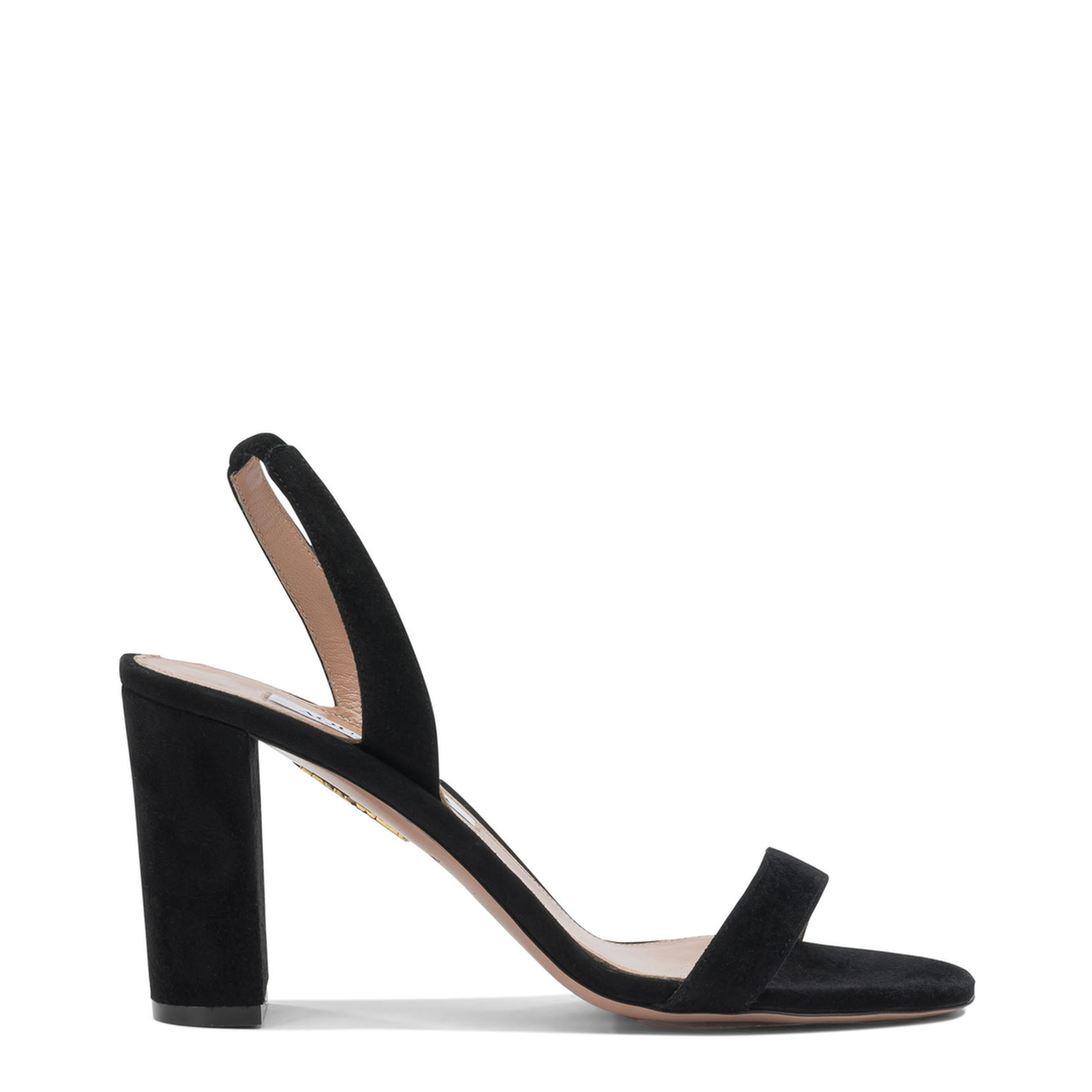 MAYFEYR - Aquazzura - Nude Block 85Mm Heeled Sandals - SNBMIDS0SUE000
