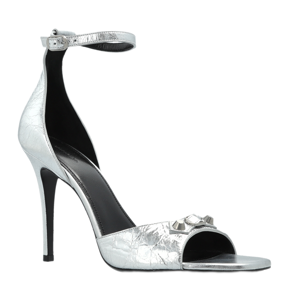 MAYFEYR - Balenciaga - Silver Leather City Up Sandals - 854007WBDK68810