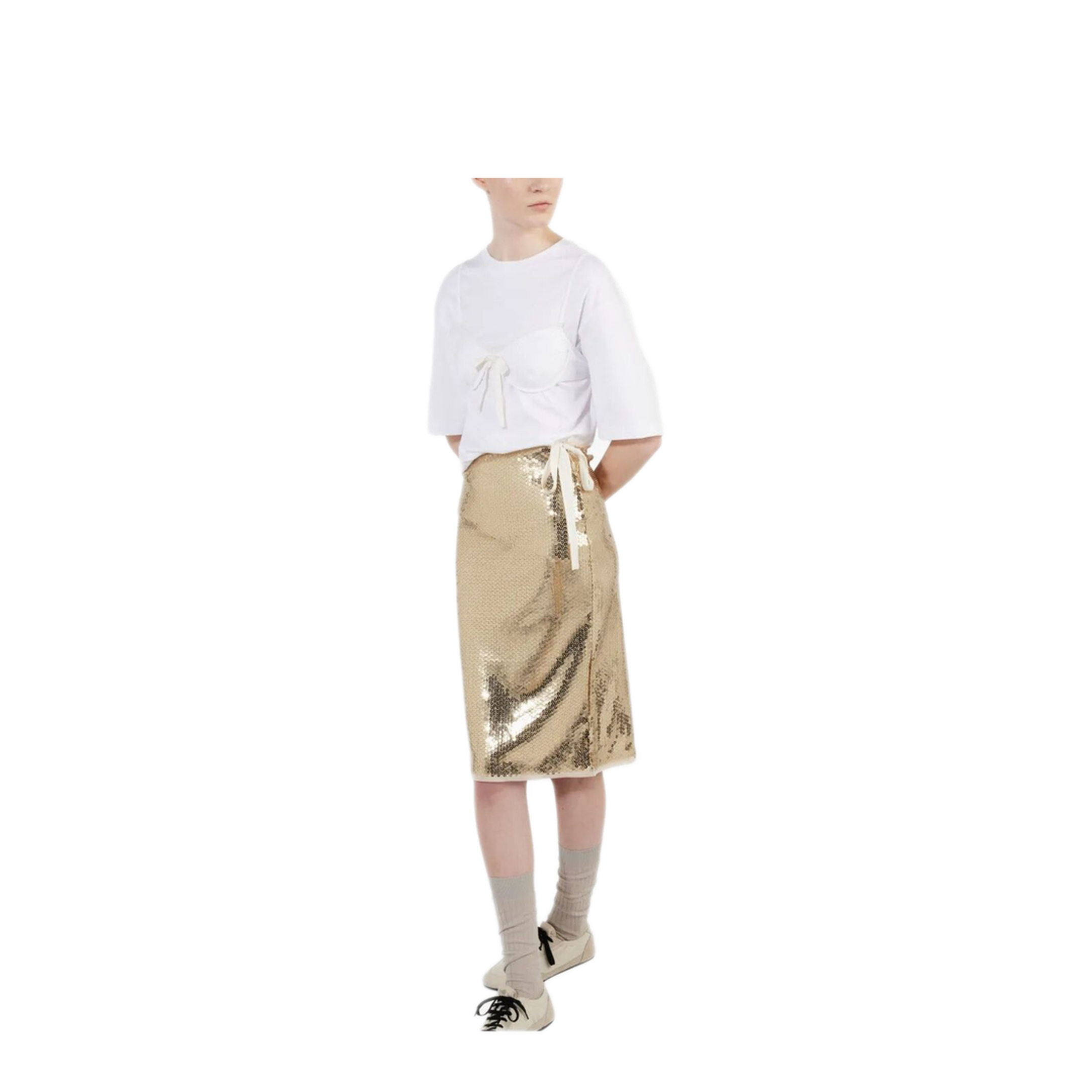MAYFEYR - Prada - Sequined Pencil Skirt - P120WRSOOO16NQF0056