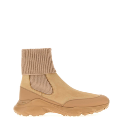 Beige Slip-On Style Shoes