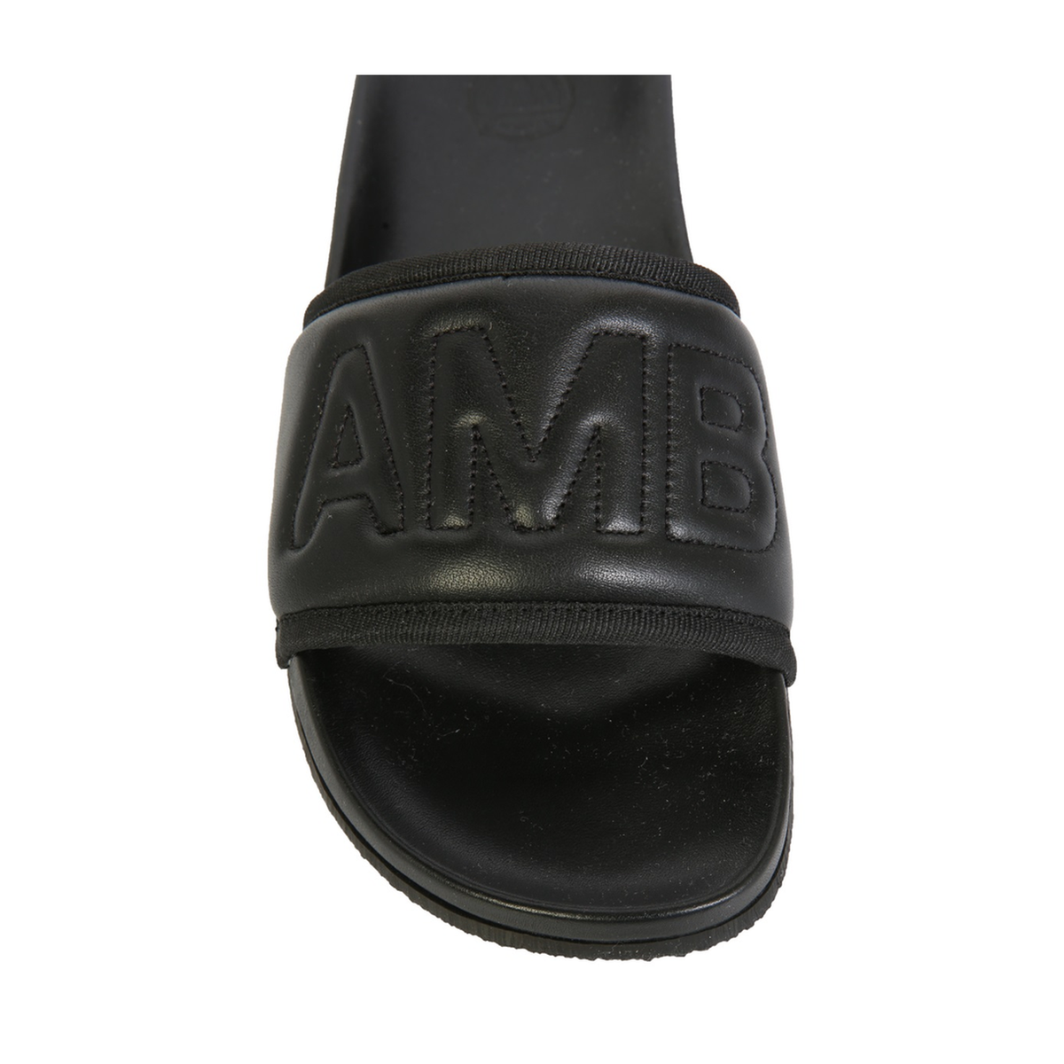 MAYFEYR - AMBUSH - Leather Slide Sandals - BWIC001S21LEA0011000