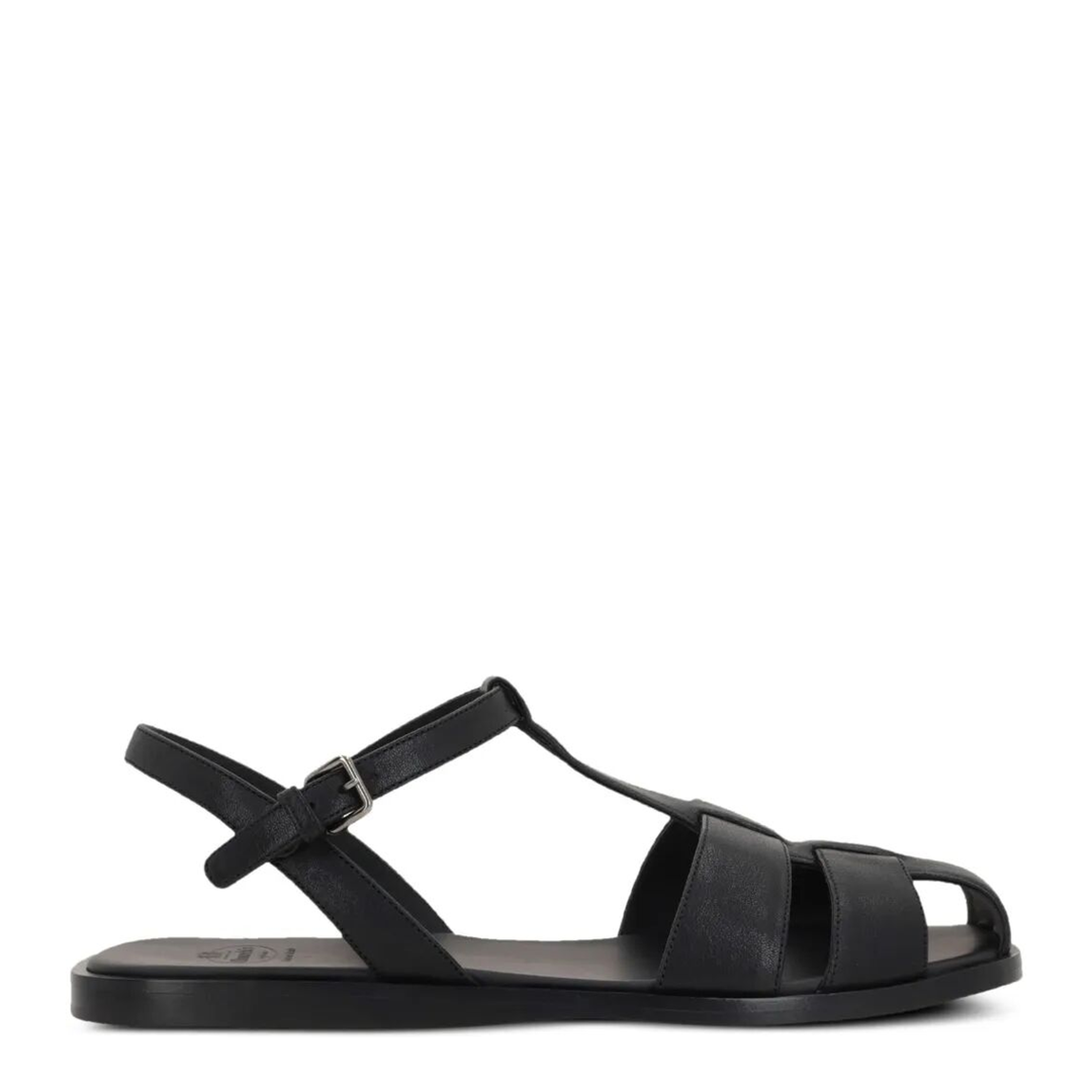 MAYFEYR - CHURCH`S - Odyssey Nappa Leather T Strap Sandals - DX01139QLBLACK
