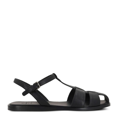 MAYFEYR - CHURCH`S - Odyssey Nappa Leather T Strap Sandals - DX01139QLBLACK