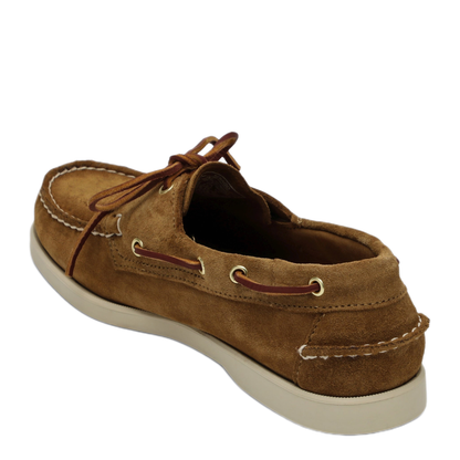 MAYFEYR - Sebago - Portland Artisan Loafer Curry Beige - 78123GWSUEAFQ