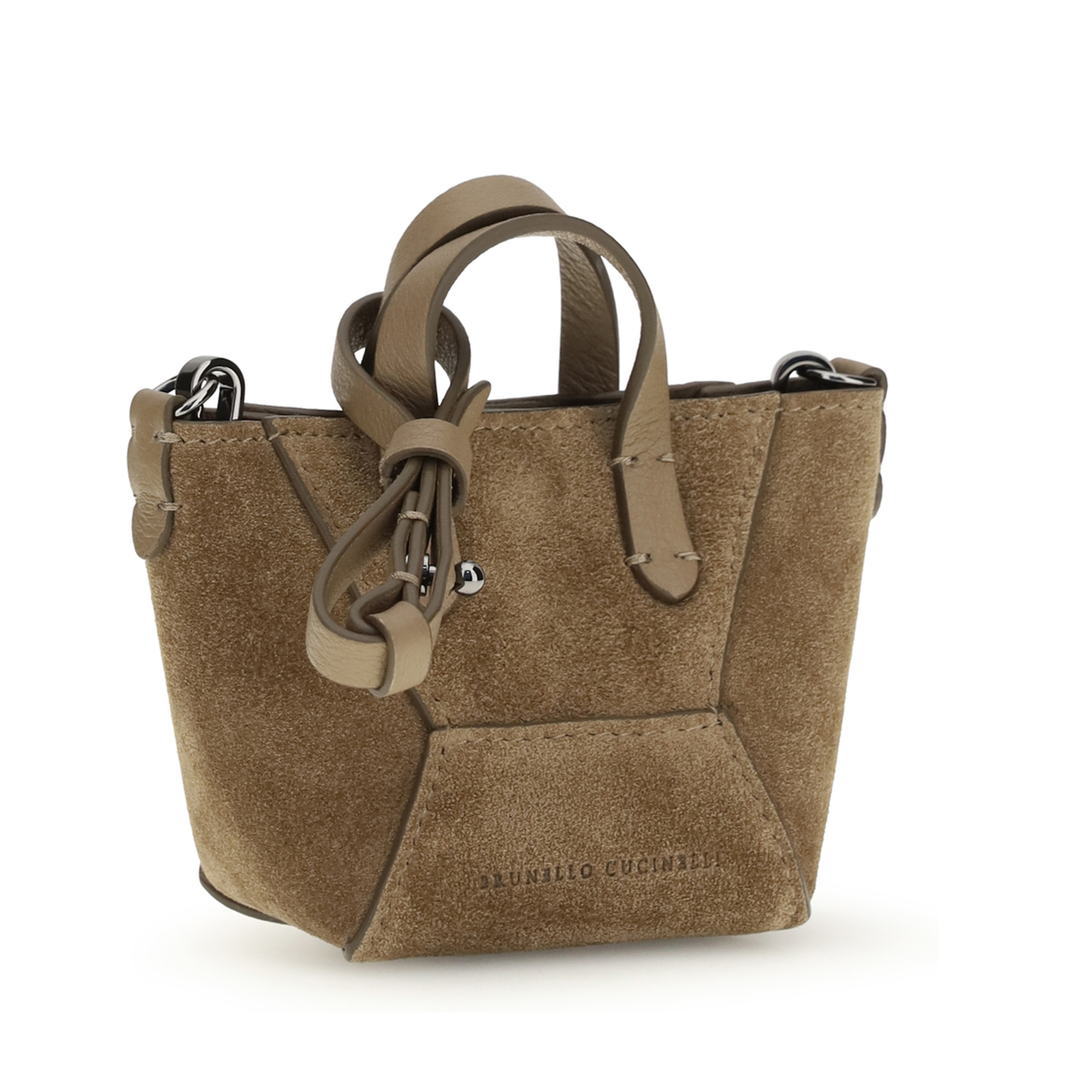 MAYFEYR - Brunello Cucinelli - Micro Suede Shoulder Bag - MWDLD2781