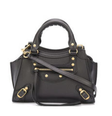 Neo Classic Mini Top Handle Bag, Gold Hardware