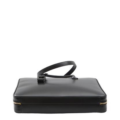Sac de Jour Large Calfskin Bowler Bag - Black