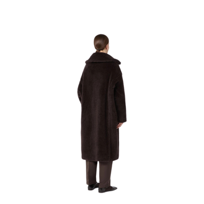 Coat In Alpaca And Wool