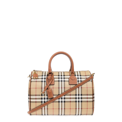 Classic Beige Check Handbag