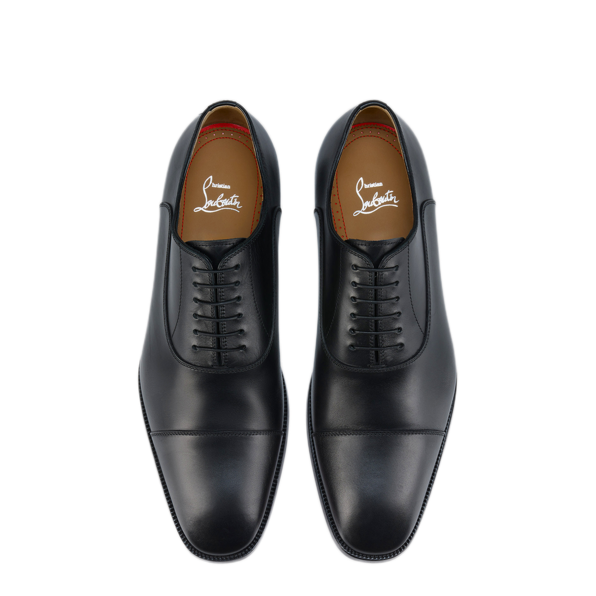 MAYFEYR - Christian Louboutin - Black Greggory Lace Up Shoes - 3250066BK01