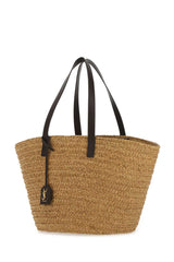 Panier Raffia Tote Bag Medium GHW