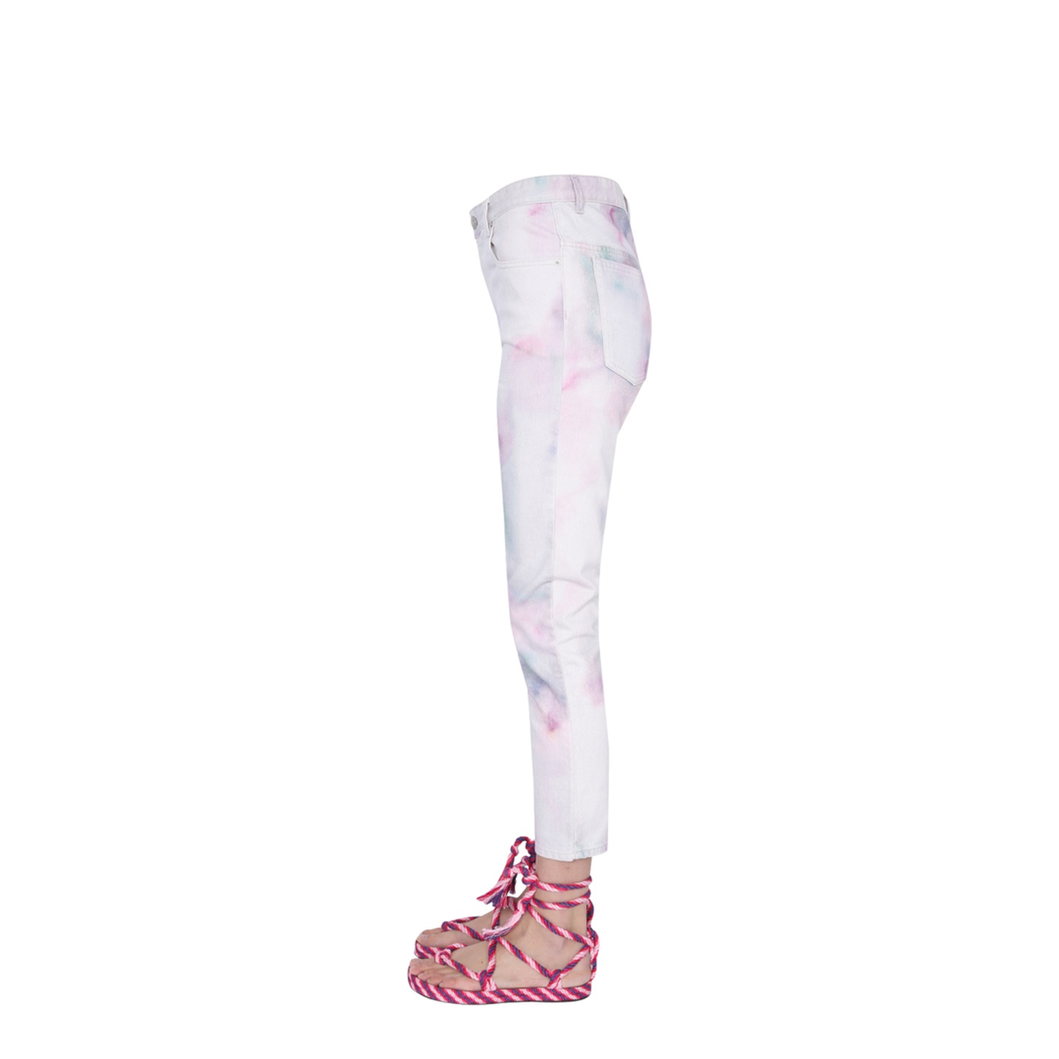 MAYFEYR -  - Wool Printed Jeans - PA190121P022E60CE