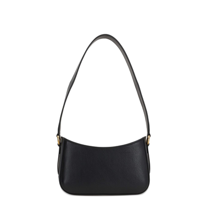 Horse Medal Shoulder Bag in Grained Leather