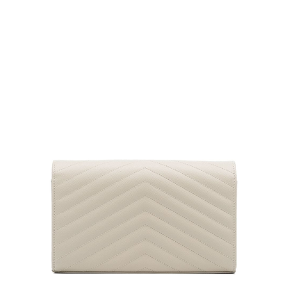 Classic Cassandre Chain Wallet In Grain De Poudre Leather