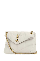 Puffer Small Shoulder Bag, Gold Hardware