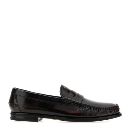 MAYFEYR - Prada - Dark Brown Leather Loafers - 2DB239FX000055F0038