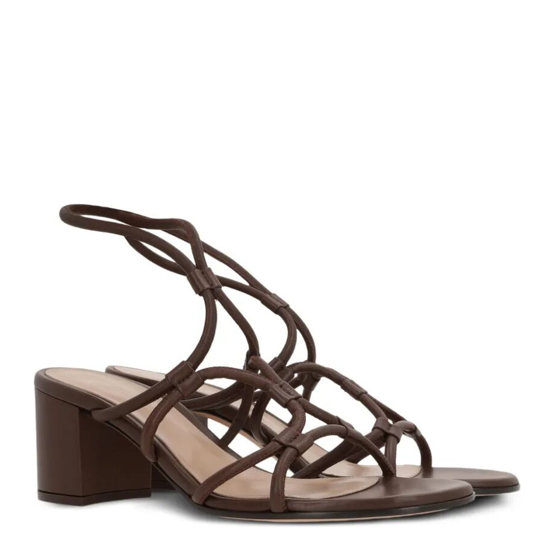 MAYFEYR - Gianvito Rossi - Multi-Way Strap Heeled Sandals 65 - G3260160RICNAP