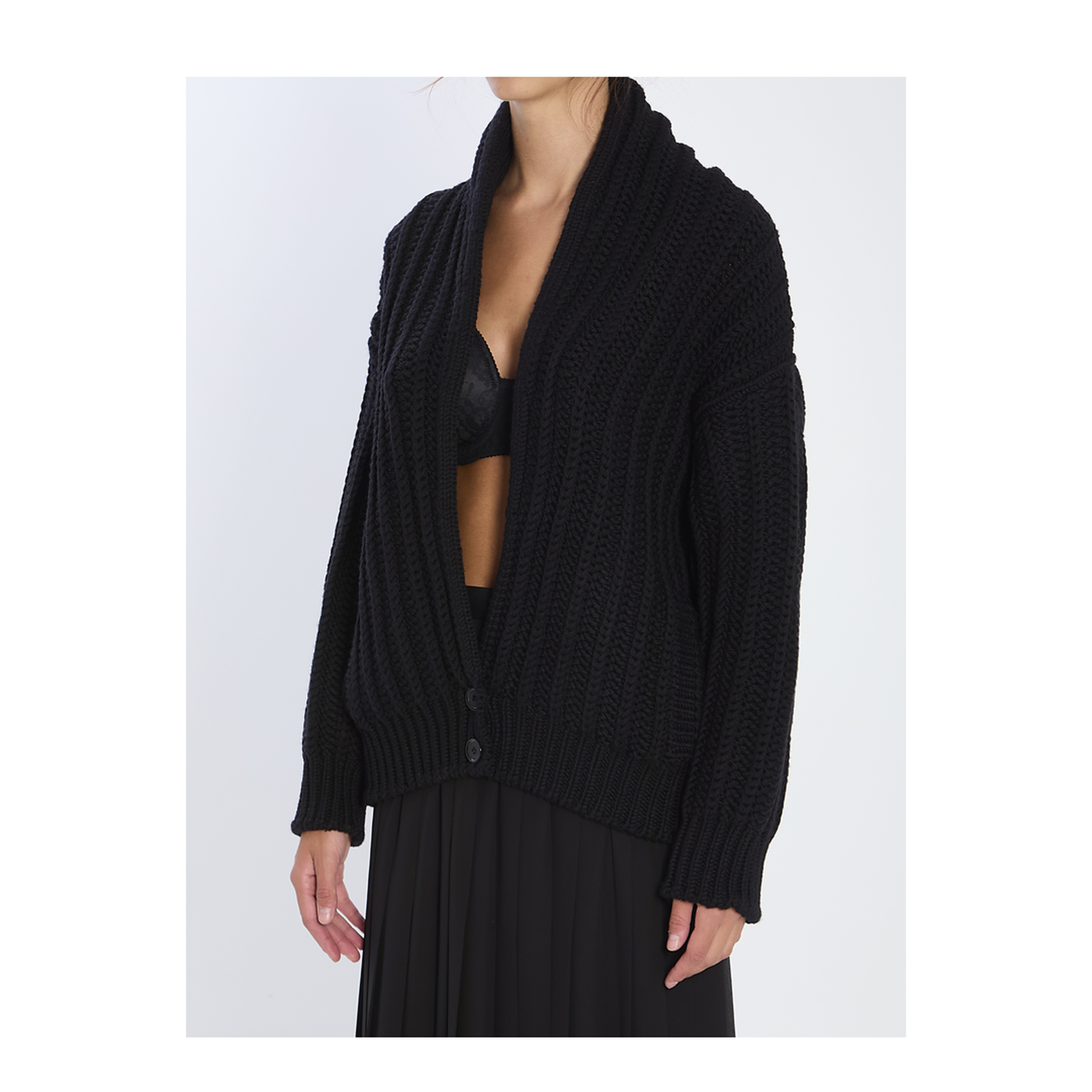 Virgin Wool Cardigan