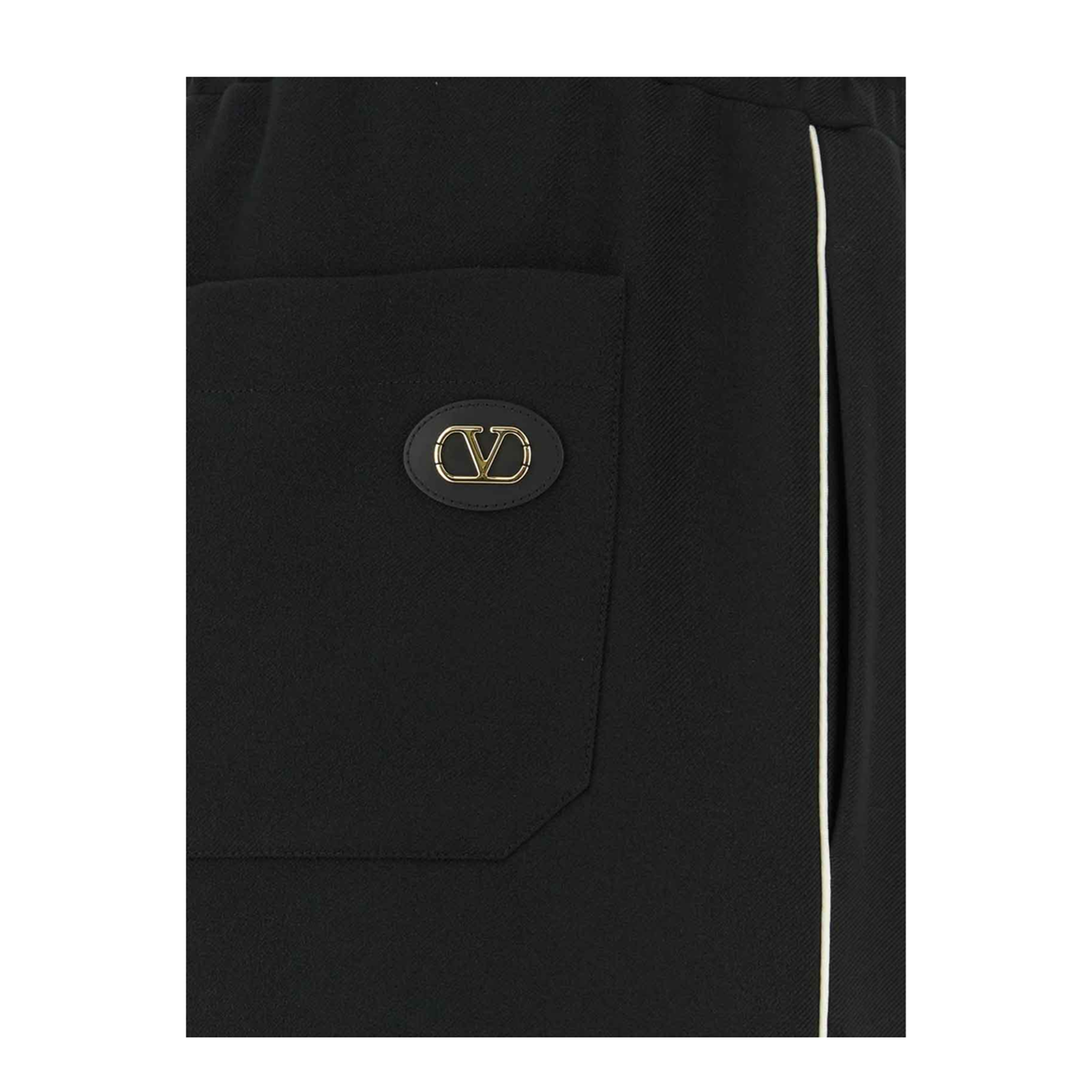 Black Polyester Pant