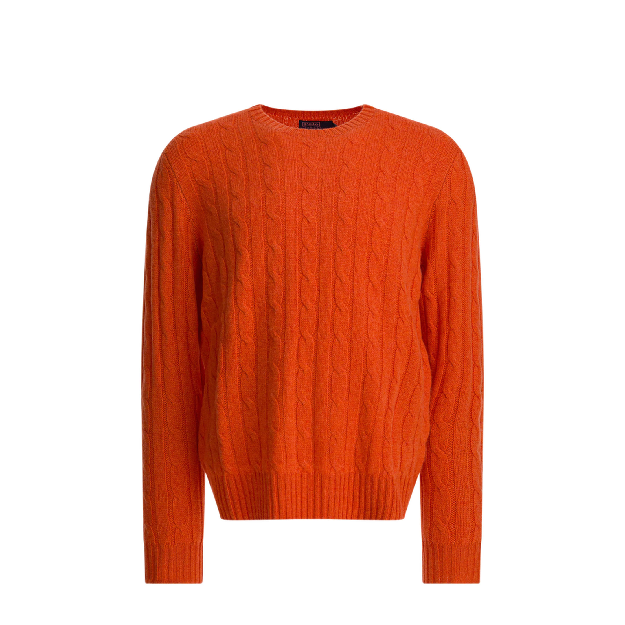 MAYFEYR - Polo Ralph Lauren - Cashmere Sweater - 710876728023JAFFAORANGEHEATHER