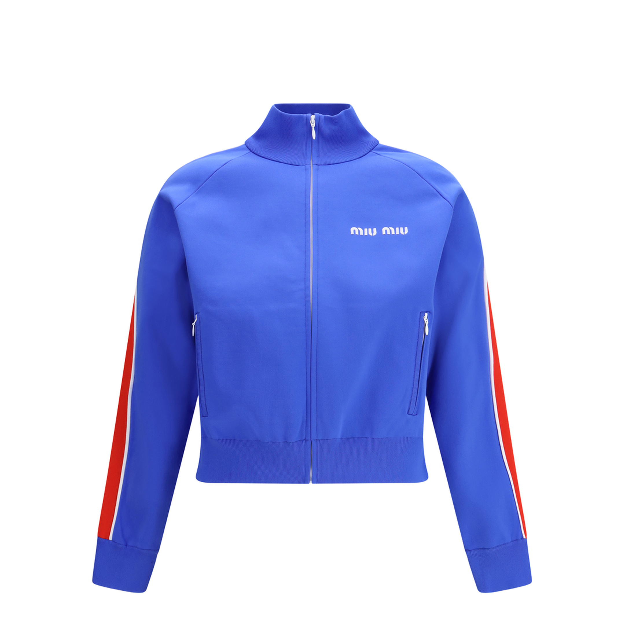 MAYFEYR - Miu Miu - Zip-Up Sweatshirt - MMF00VSOOO148O