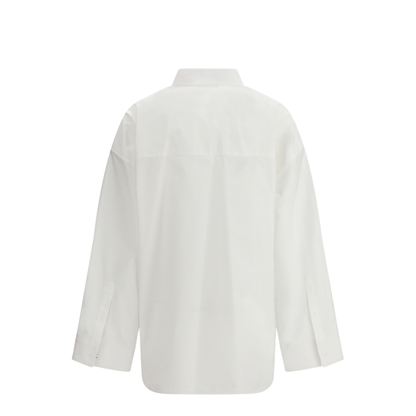 MAYFEYR - Balenciaga - Lace-Up Cotton Shirt - 857835TRM28