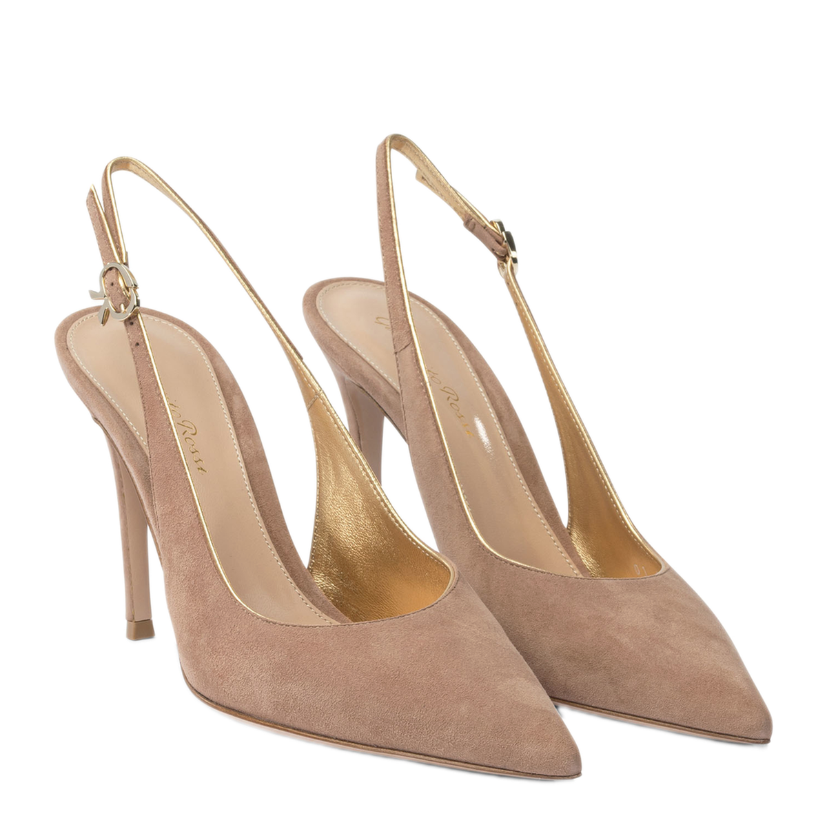 MAYFEYR - Gianvito Rossi - Yves Slingback 100 Mm - G9553295RICPRALINEMEKONG