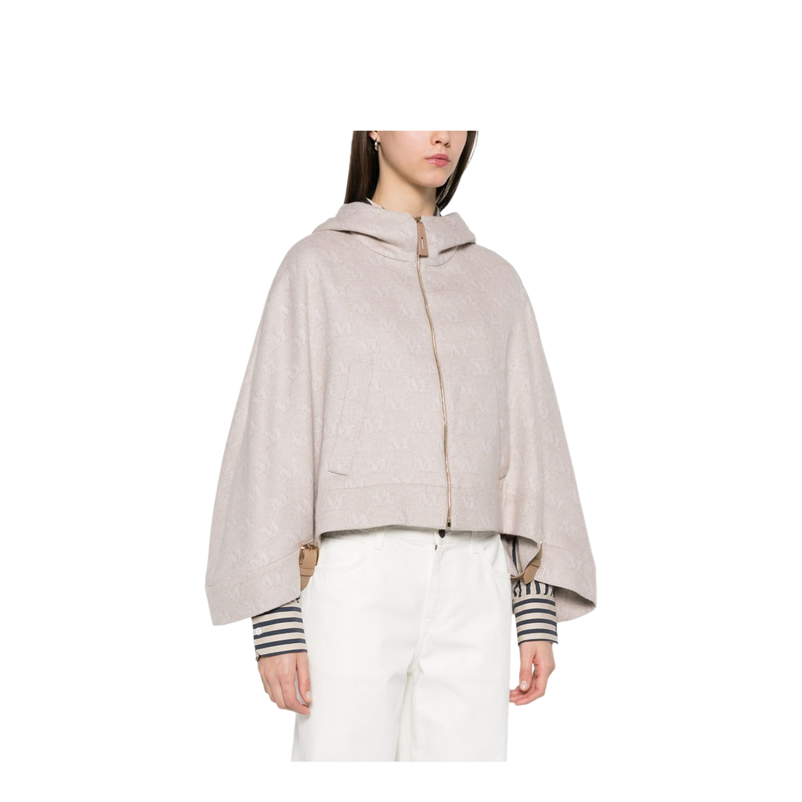 Wool Hooded Cape
