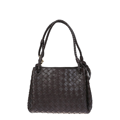 Parachute Medium Lambskin Shoulder Bags - Brown