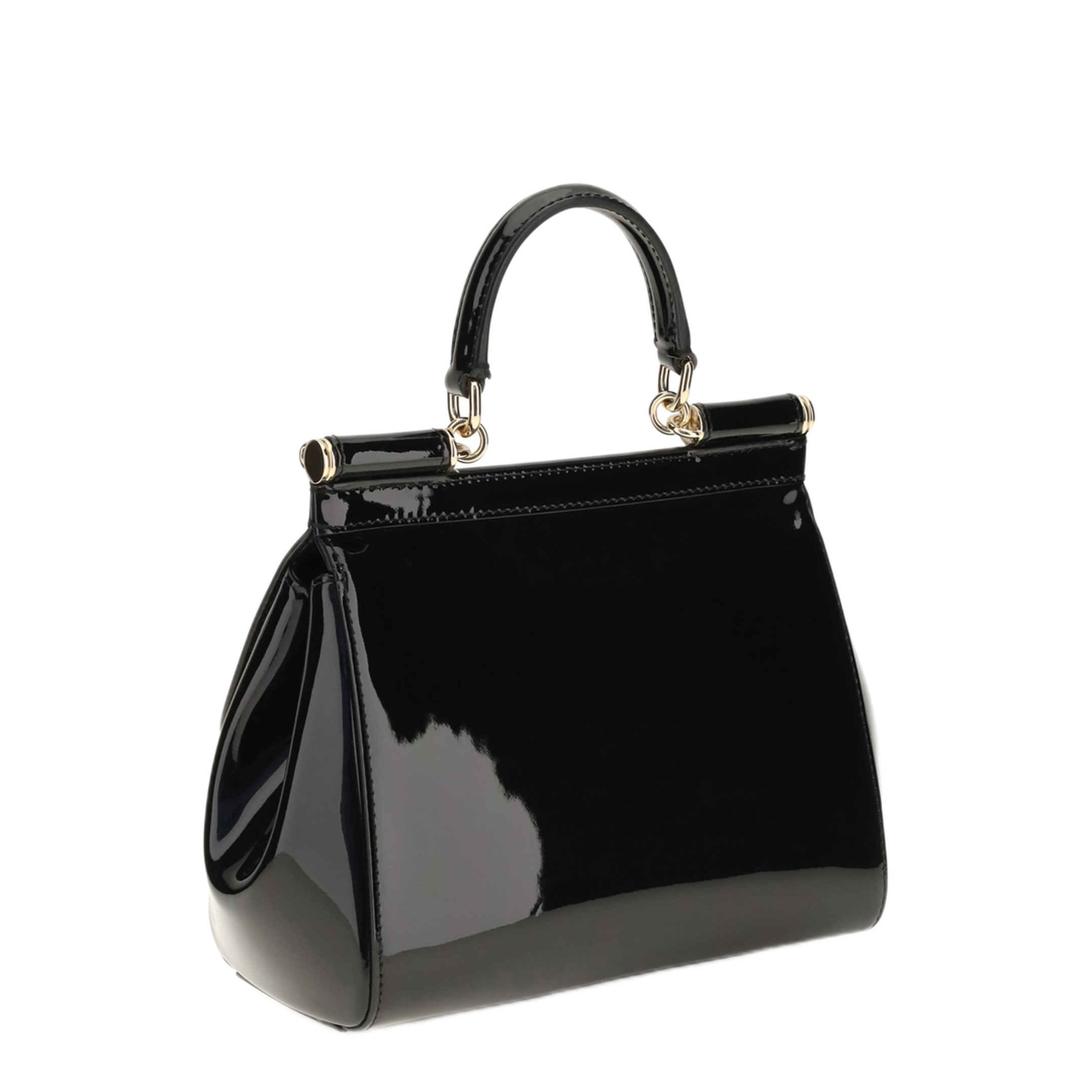 MAYFEYR - Dolce & Gabbana - Small Sicily Patent Leather Handbag - BB6003B1471