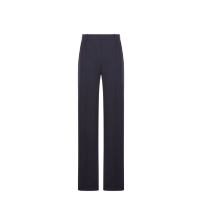 MAYFEYR -  - High-Waisted Tailored Pants In Wool Chinè - 844153Y5K32